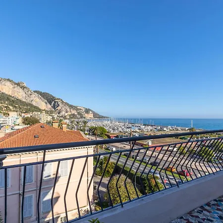 Le Garavan Beach - Giotto - Joli 2p Calme Refait A Neuf Avec Terrasse Et Vue Mer Laterale Mae-5334 멍똥
